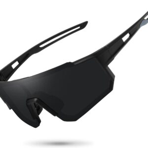 STORYCOAST Polarized Sports Sunglasses for Men Women,Driving Fishing Cycling Mountain Bike Sunglasses UV400 Protection